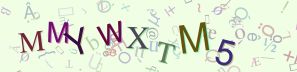 This is a captcha-picture. It is used to prevent mass-access by robots. (see: www.captcha.net)